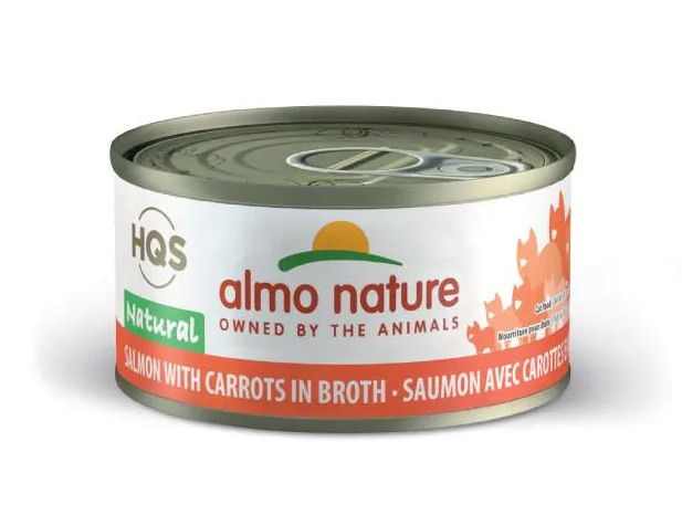 ALMO NATURE – Saumon/carotte pour chat