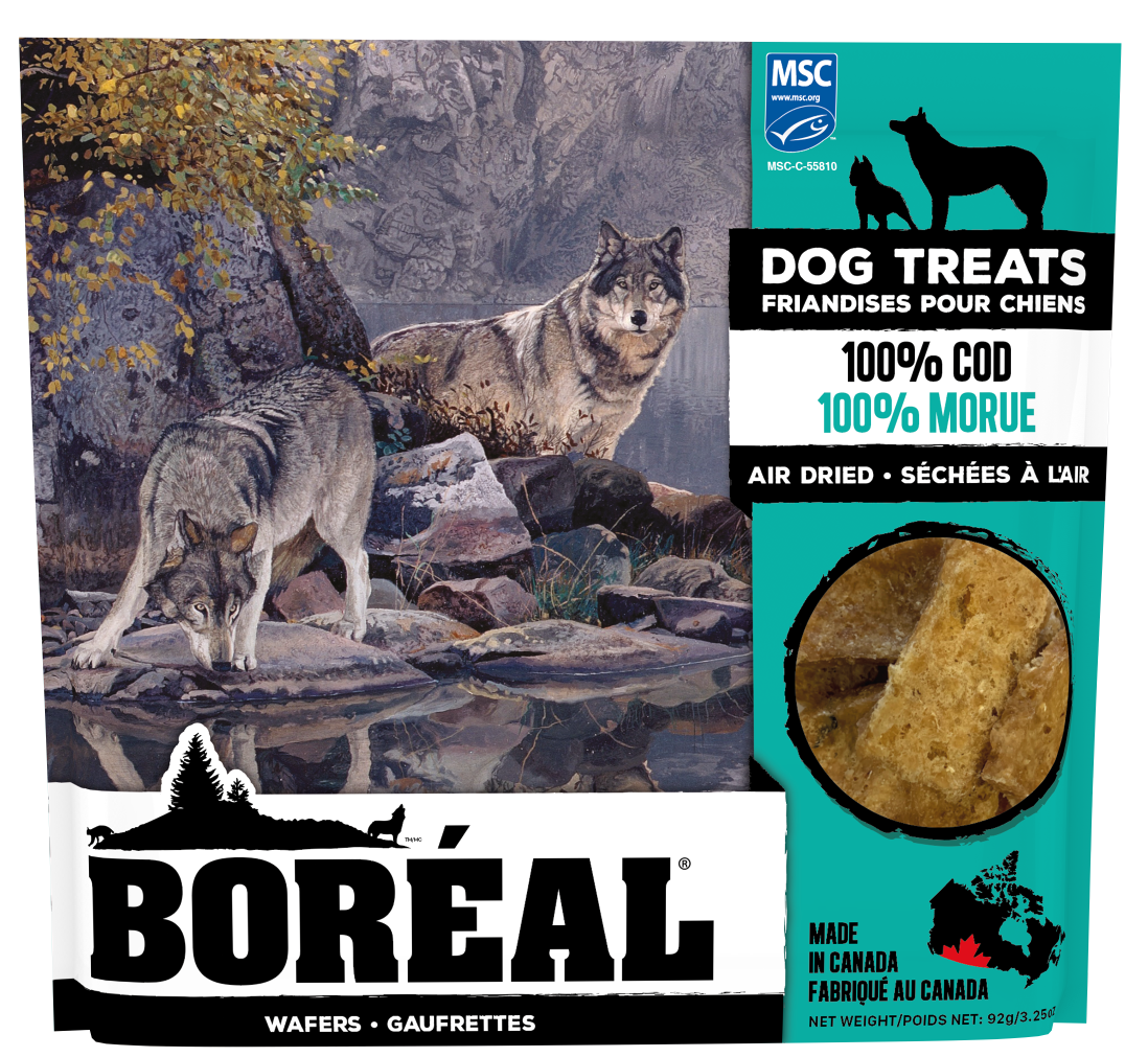 BORÉAL – Gâteries 100% Morue pour chien