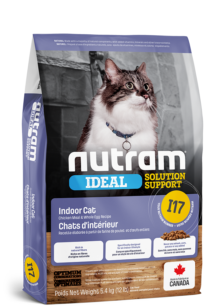 NUTRAM Nourriture sèche – Ideal I17 pour chat d’intérieur