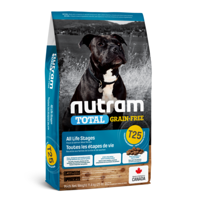 NUTRAM Nourriture sèche – Formule T25 Saumon et Truite Sans grains pour chien