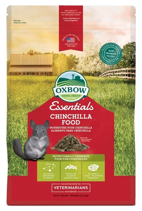 OXBOW – Nourriture pour chinchilla 3lbs