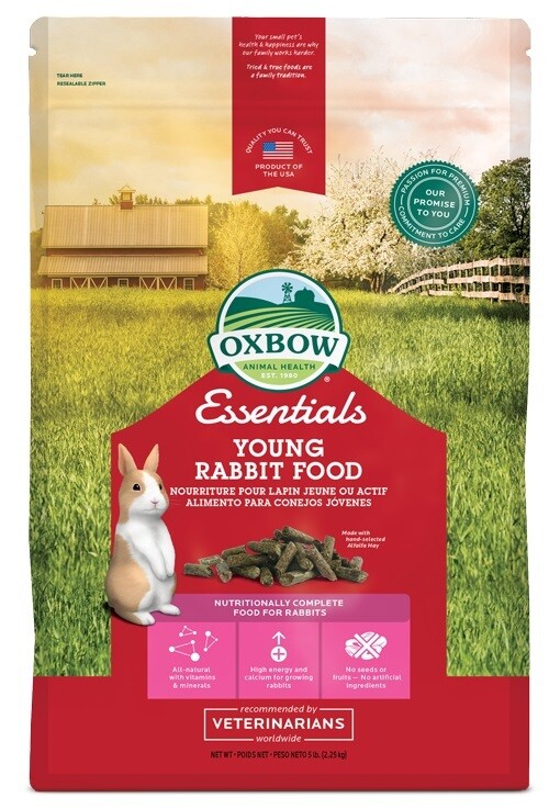 OXBOW – Nourriture pour lapin junior 5lbs