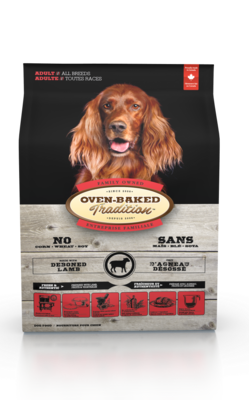 OVEN BAKED Nourriture sèche – Formule Adulte Agneau pour chien