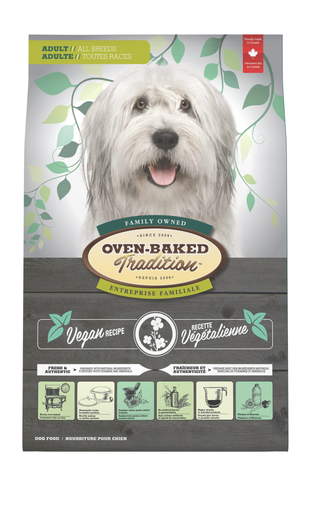 OVEN-BAKED Nourriture sèche – Recette Végétalienne pour chien