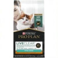 PROPLAN Nourriture sèche – LiveClear Poulet &amp; Riz pour chaton