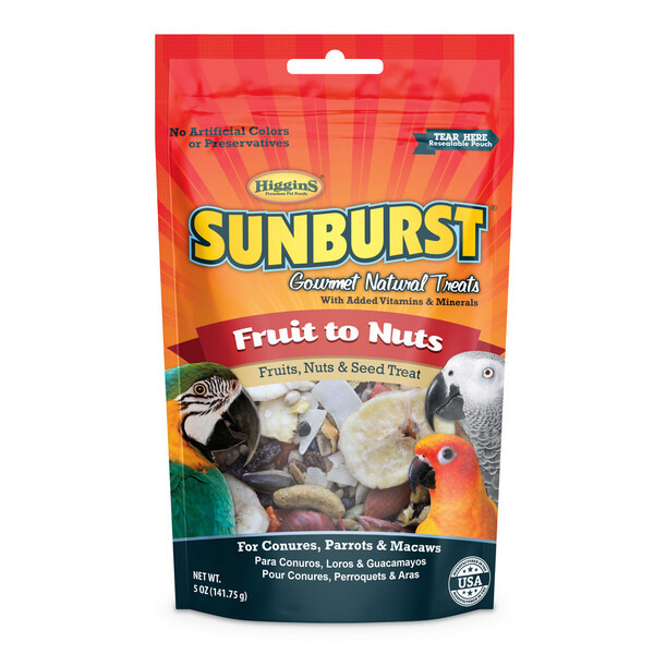 Sunburst Treat - Grand Hookbill - Fruit to Nuts 5 OZ