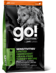 GO! – Formule Sensitivities Dinde Sans grains pour chien