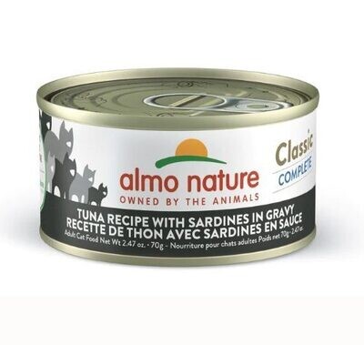 ALMO NATURE – Conserve Thon &amp; Sardine Classic pour chat
