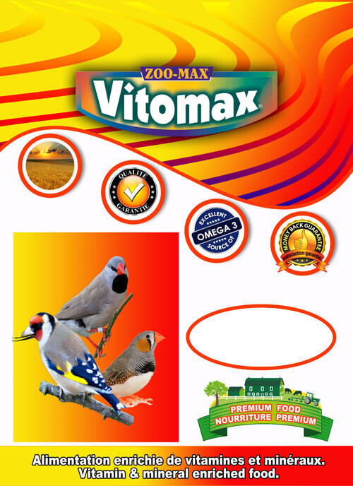VITOMAX Graines pour Pinsons 2 LBS