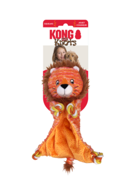 KONG – Jouet Flatz Knots Lion pour chien