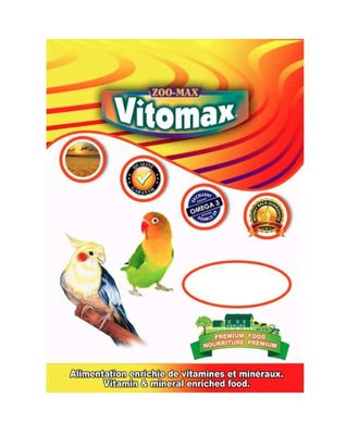 VITOMAX – Nourriture pour Cockatiels et Inséparables 908 gr