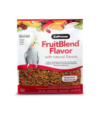 ZUPREEM FRUITBLEND – Nourriture pour oiseaux de moyennes tailles 907 gr ZUPREEM FRUITBLEND – Nourriture pour oiseaux de moyennes tailles 907 gr
