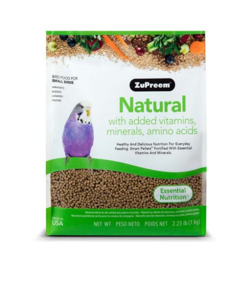 ZUPREEM NATURAL – Nourriture pour petits oiseaux ZUPREEM NATURAL – Nourriture pour petits oiseaux