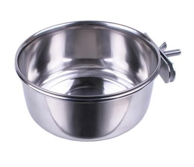 HUNTER – Bol en acier inoxydable pour oiseaux 300ml HUNTER – Bol en acier inoxydable pour oiseaux 300ml