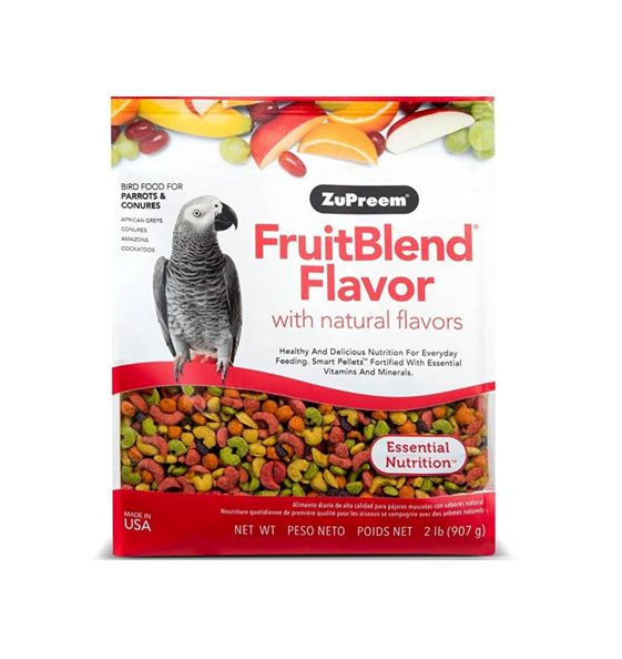 ZUPREEM FRUITBLEND – Nourriture pour perroquets et conures