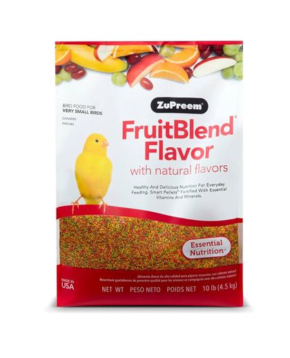ZUPREEM FRUITBLEND – Nourriture pour les très petits oiseaux 907gr ZUPREEM FRUITBLEND – Nourriture pour les très petits oiseaux 907gr
