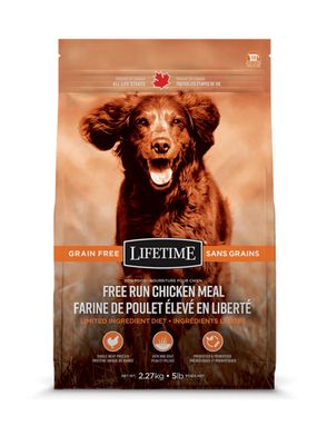 LIFETIME – Nourriture Poulet sans grains pour chien