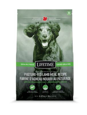 LIFETIME – Nourriture Agneau sans grains pour chien