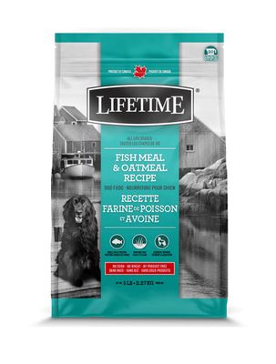 LIFETIME – Nourriture Poisson &amp; Avoine pour chien