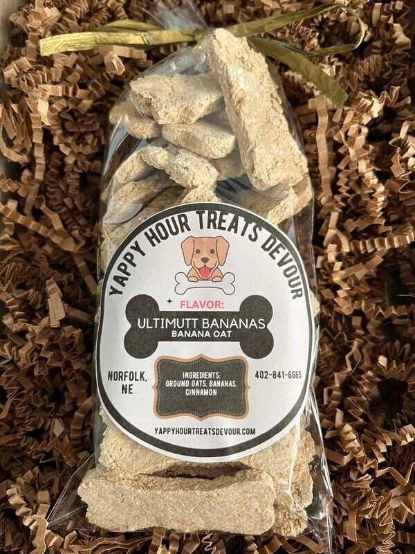 Ultimutt Bananas Gourmet Biscuits