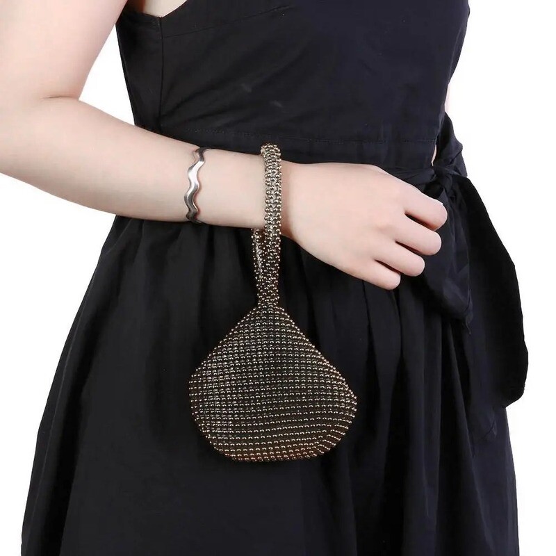 Mini Sparkle Evening Clutch Wristlet