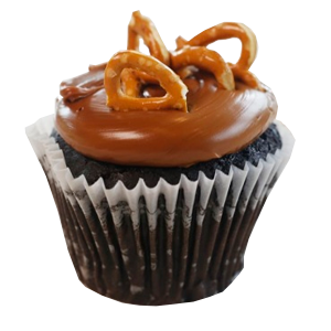 1 Single Signature Gourmet Cupcake - Caramel Crunch
