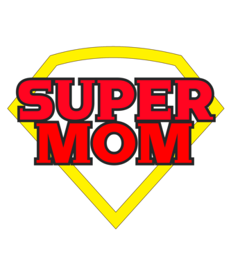 Super Mom Superman Like T-Shirt