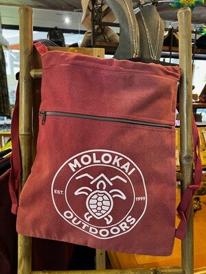 Molokai Outdoors Canvas Backpack