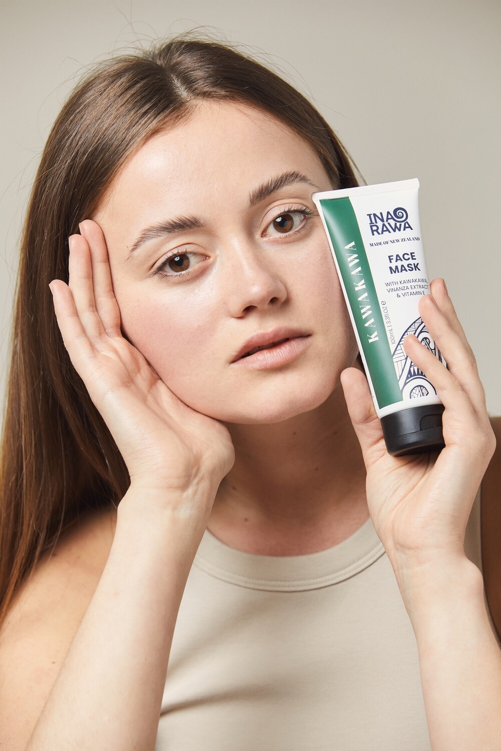 Face Mask with Kawakawa, Vinanza Extract &amp; Vitamin E  |  100ml