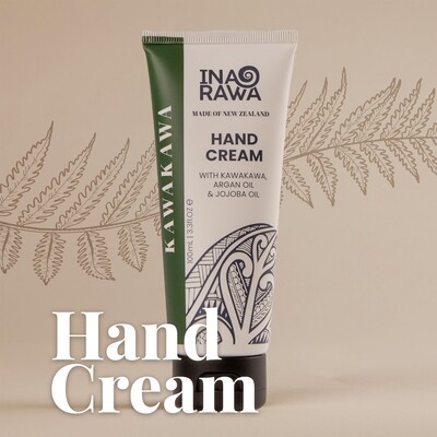 Hand Cream with Kawakawa, Argan Oil &amp; Jojoba Oil  |  100ml