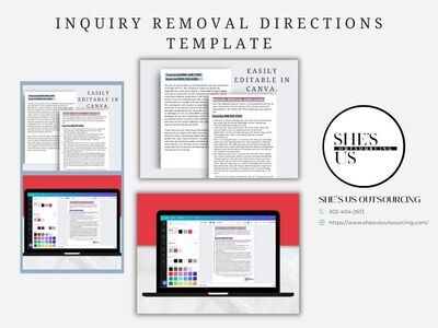Inquiry Removal Directions Template