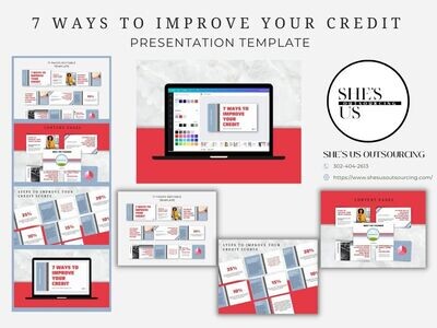 7 Ways to Improve your Credit Template