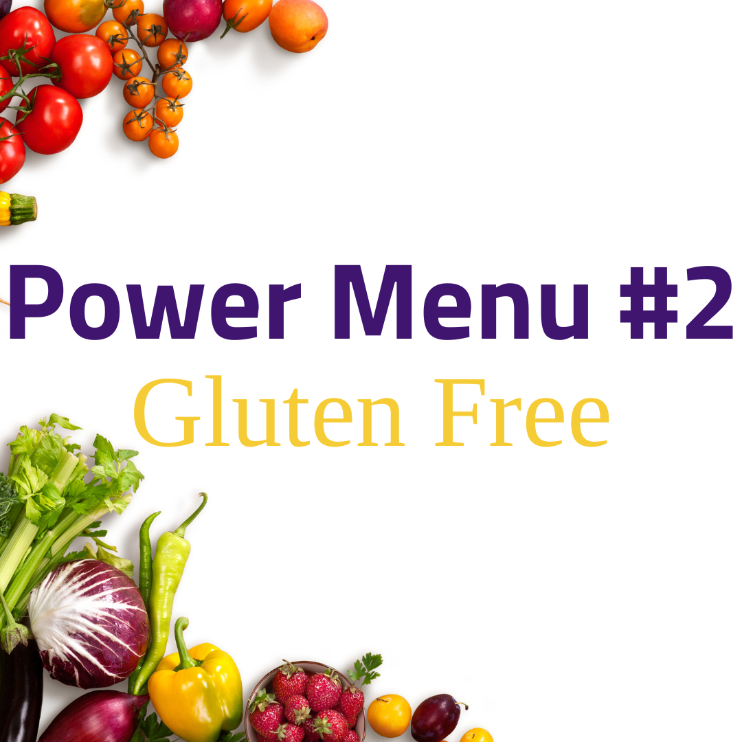 Power Menu #2 Gluten Free