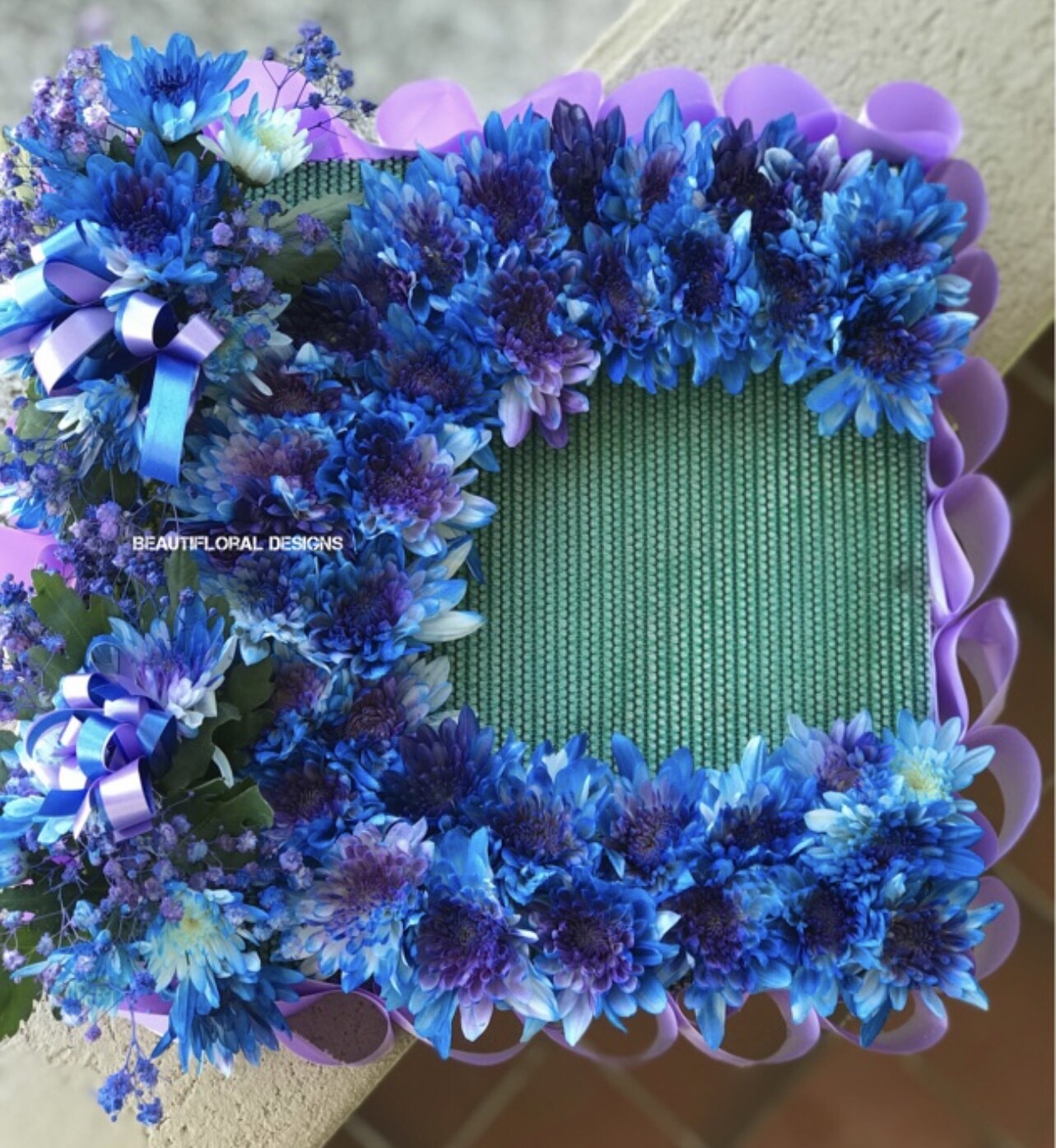 Letter C wreath