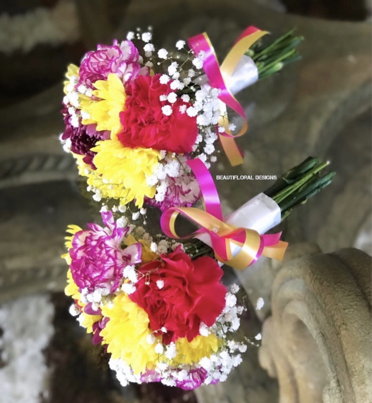 Bridesmaids bouquets ($60 per bouquet)