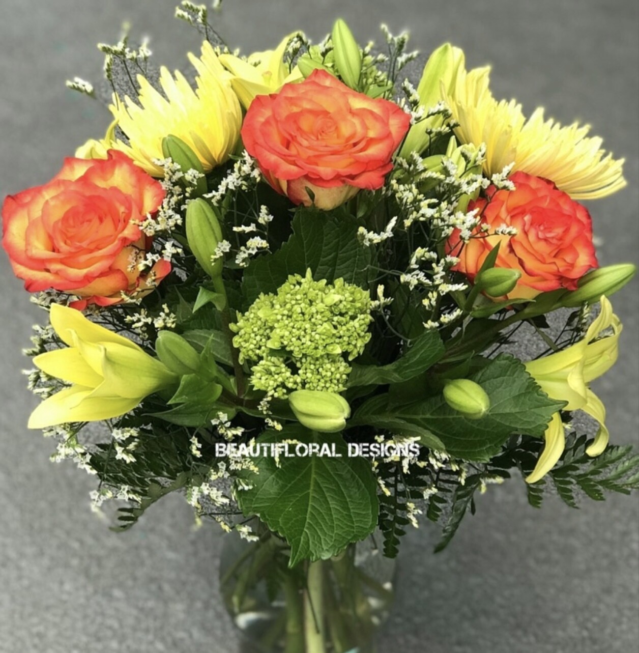 Assorted vase arrangement