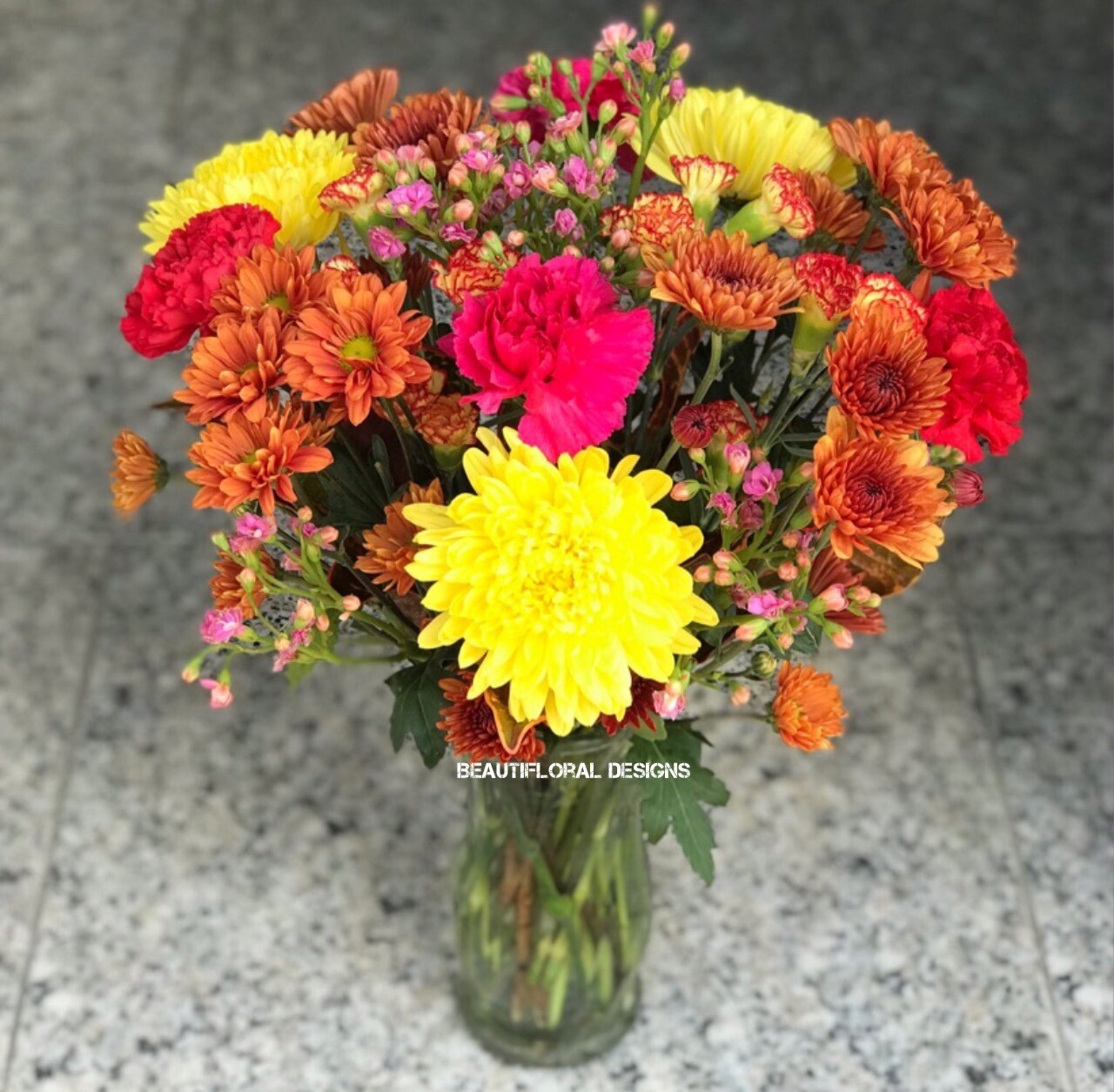 Assorted vase arrangement