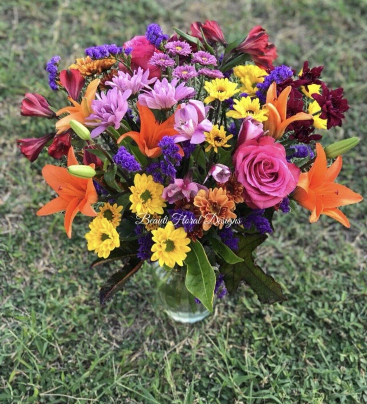 Assorted vase arrangement