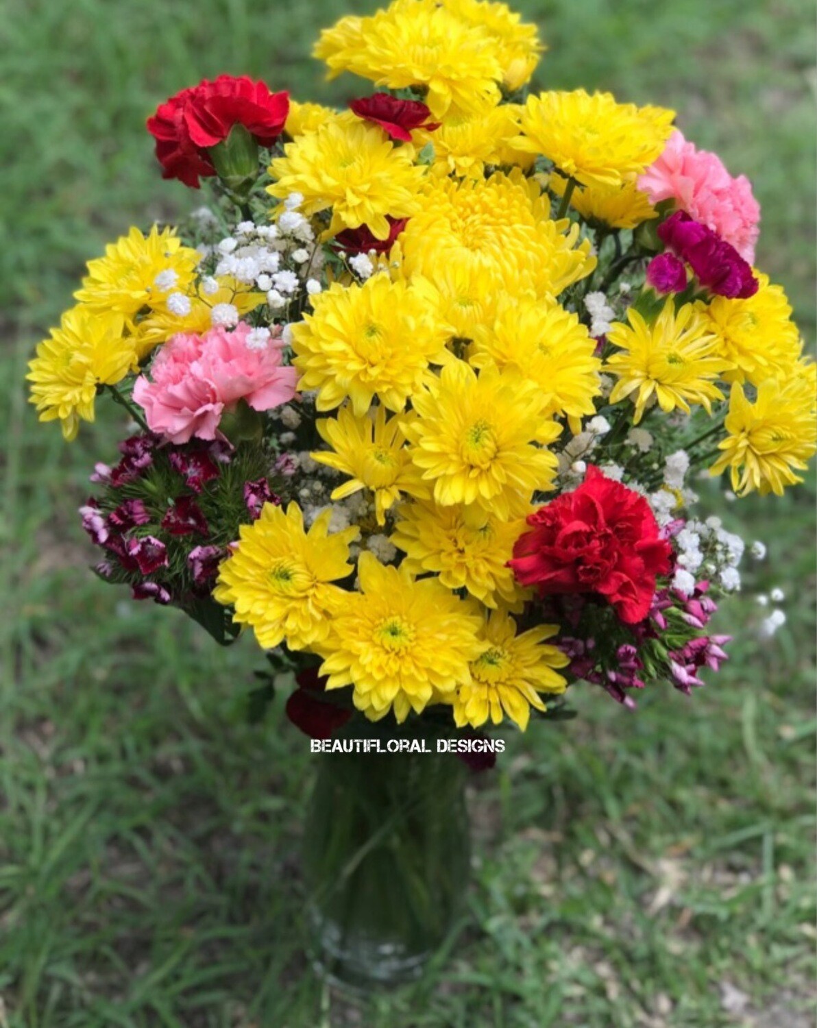 Assorted vase arrangement