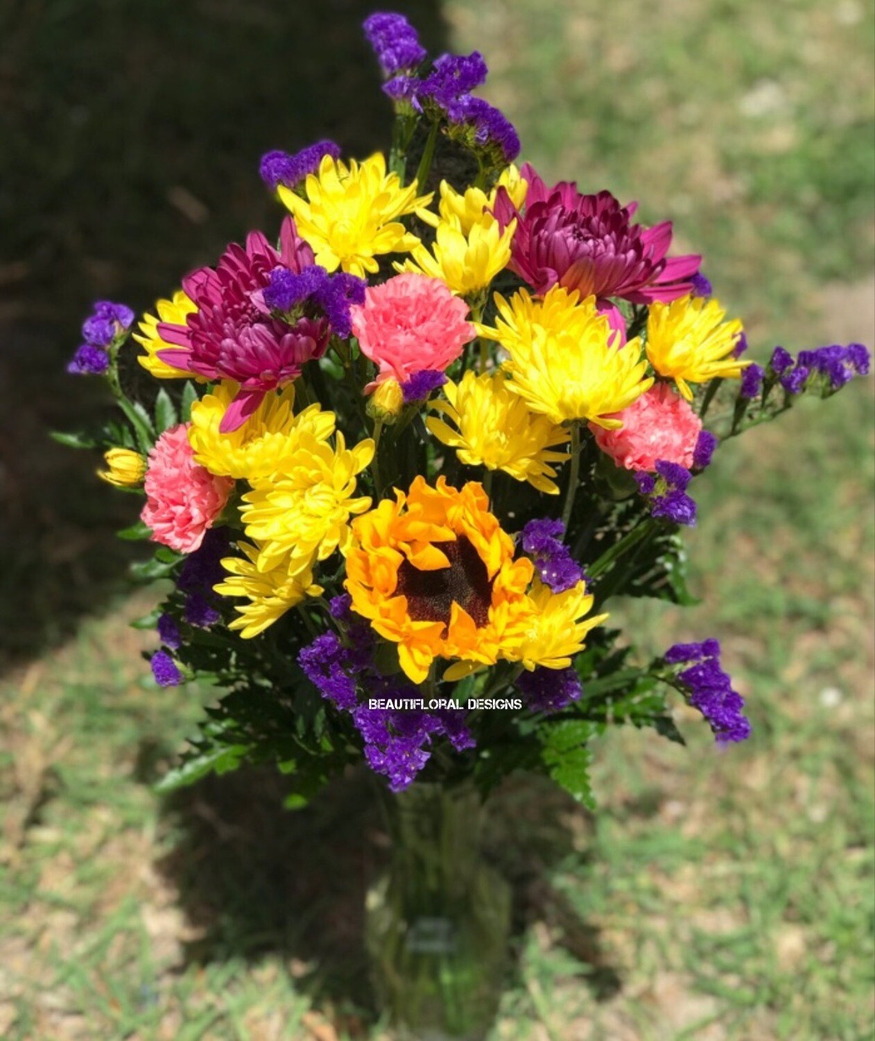 Assorted vase arrangement