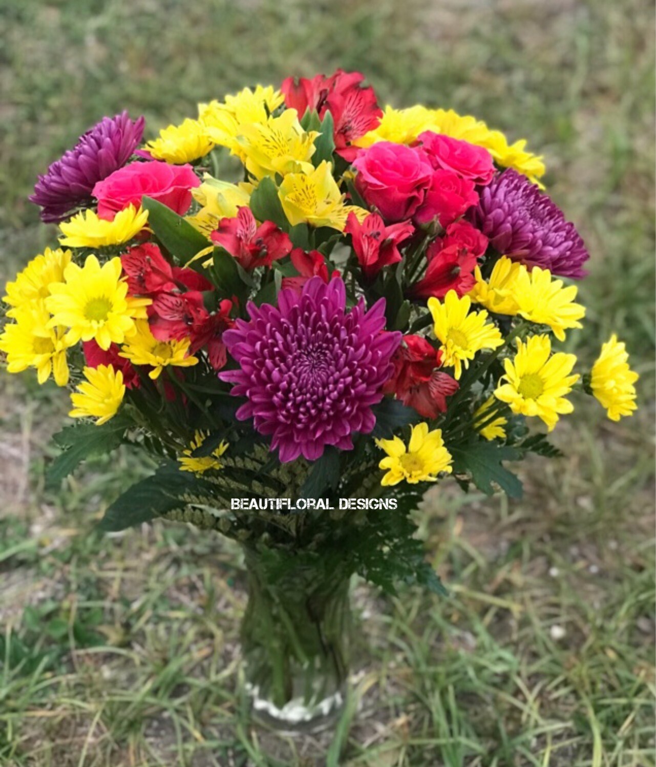 Assorted vase arrangement