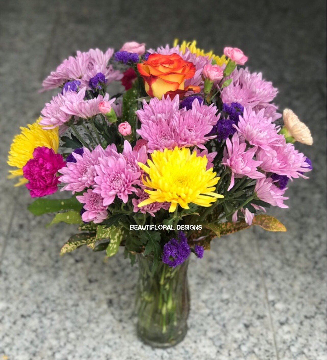 Assorted vase arrangement