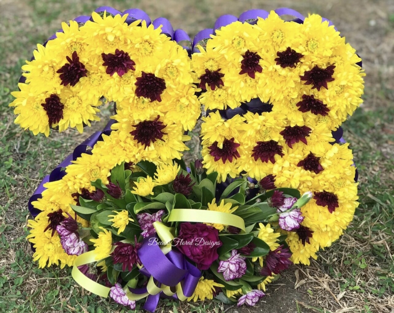 12” Number wreath