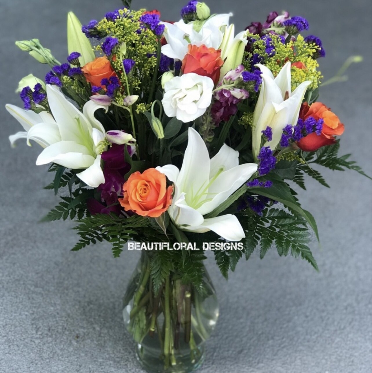 Assorted vase arrangement