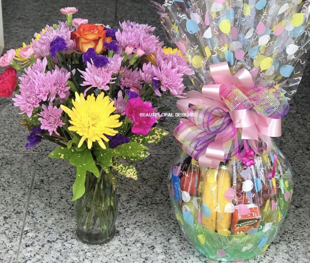 Fruit &amp; flower combo