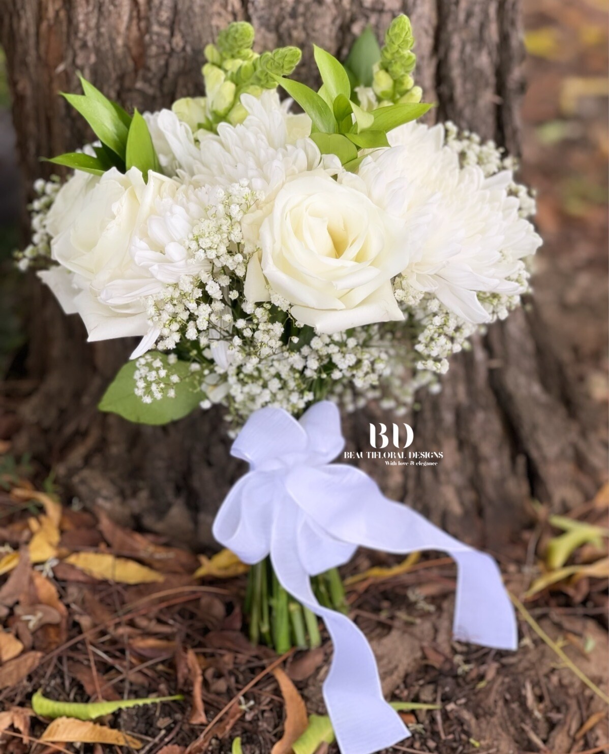 Handtied bridal bouquet
