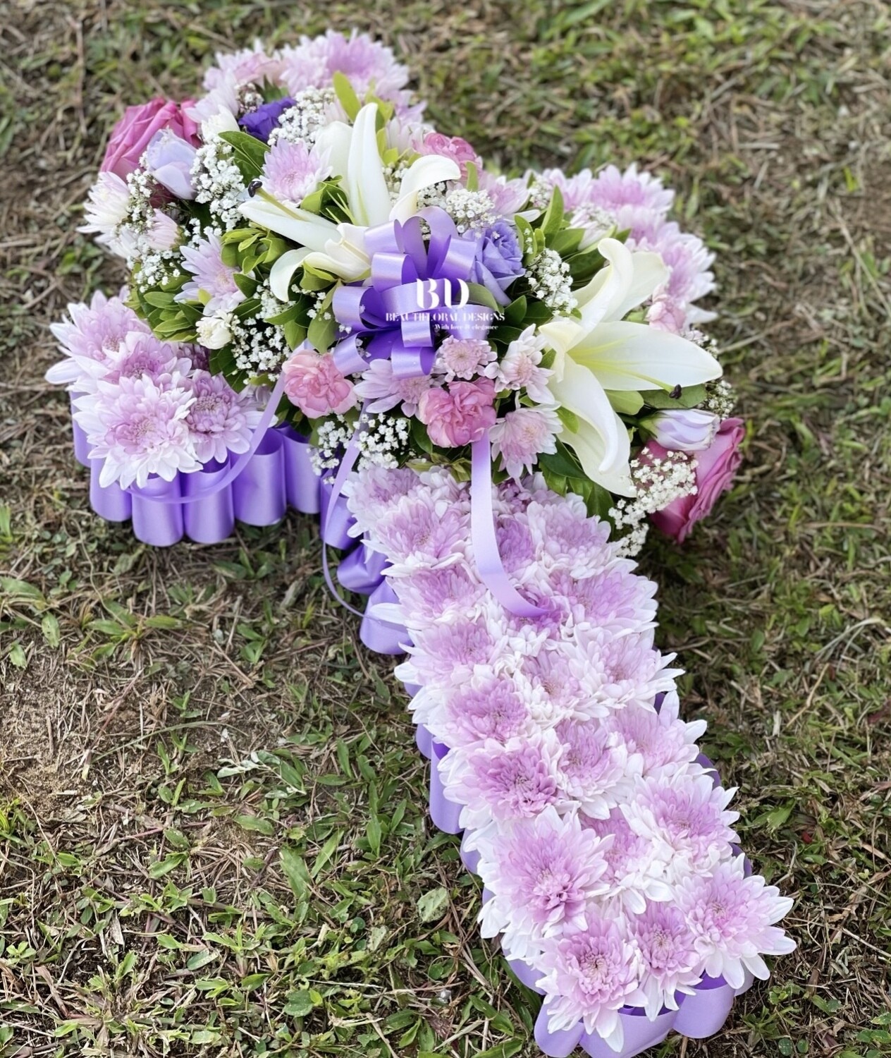 24” Cross wreath