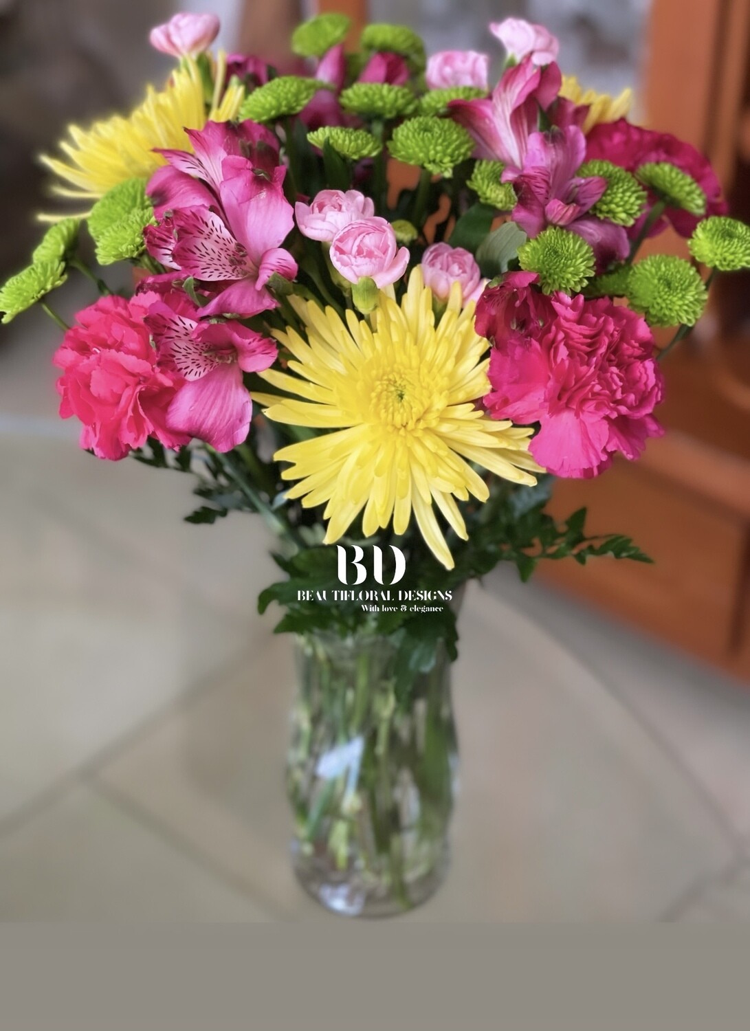 Assorted vase arrangement