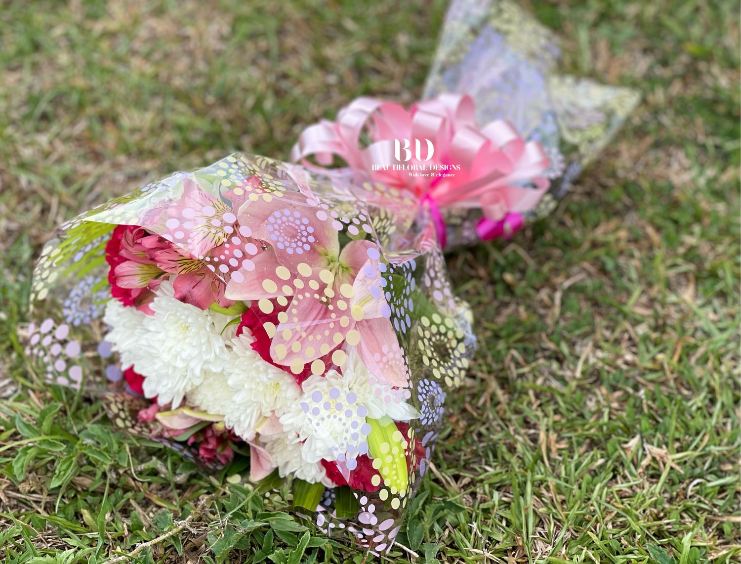 Pink &amp; white bouquet