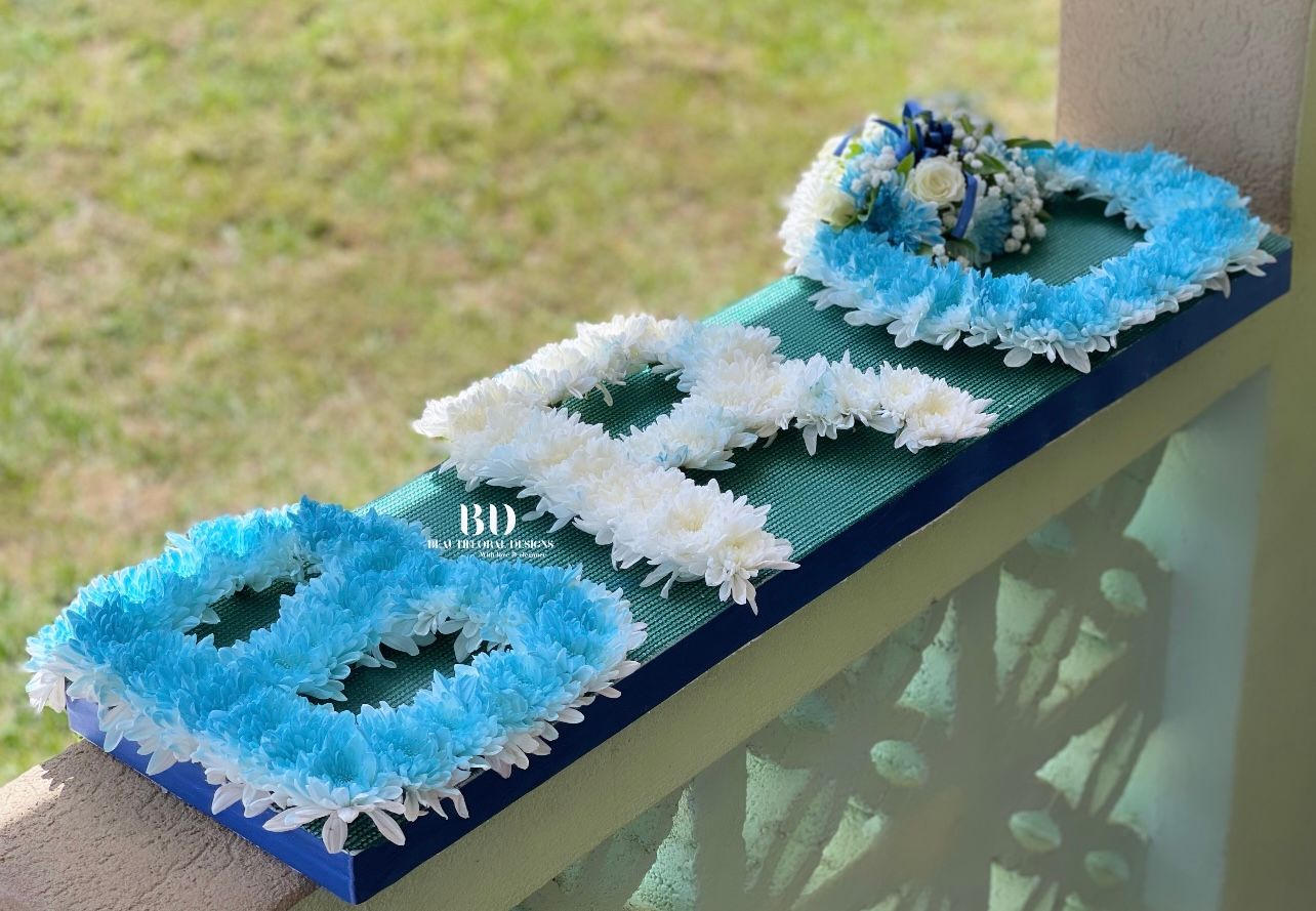 BRO Letter wreath